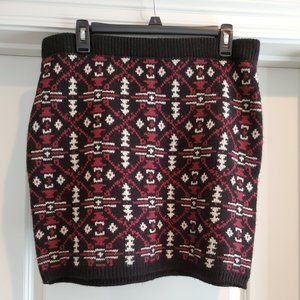 Maurices Boho Sweater Skirt